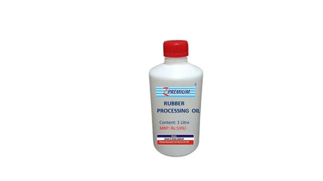 Bottle of Z-Premium Rubber Processing Oil 