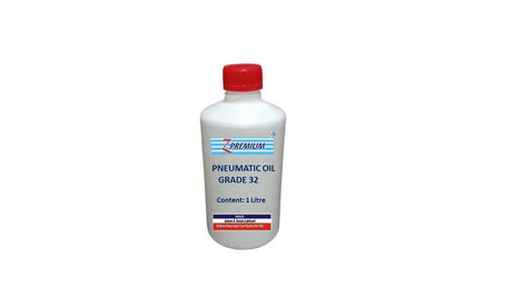 Bottle of pneumatic oil grade 32 