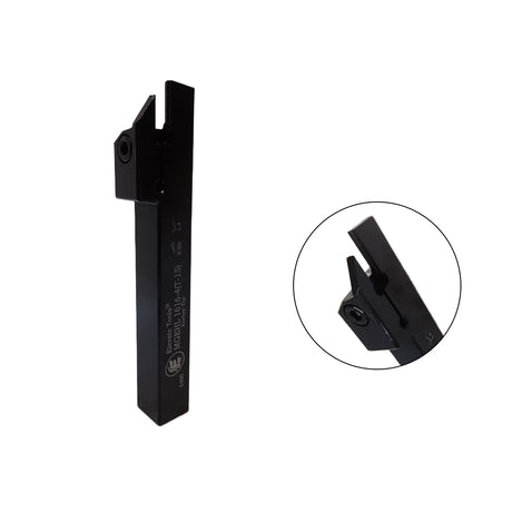 Black metal lathe tool 