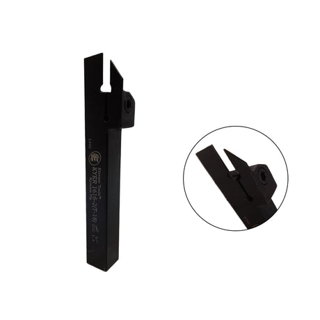 Black metal lathe tool 