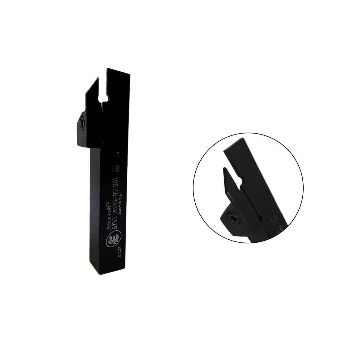 Elevate external turning tool