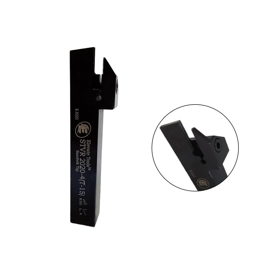 Elevate external turning tool