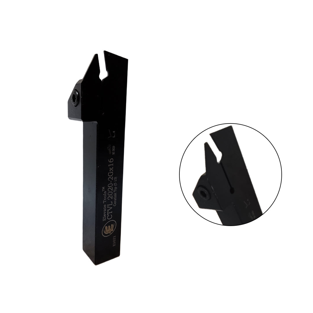 Elevate external threading tool