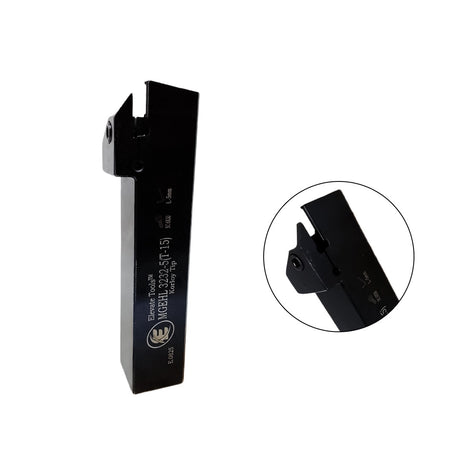 Elevate external grooving tool