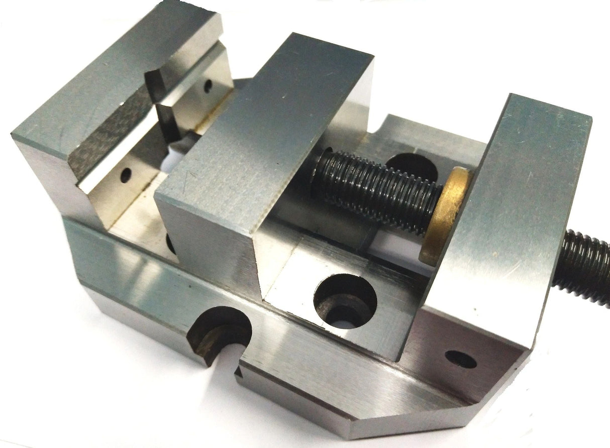 Precision 2-3/8" Inches (60 mm) Jaw Width  Grinding Steel Vice -Hardened & Ground Finish