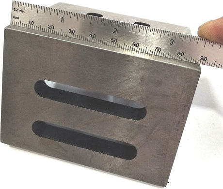 SLOTTED WEBBED 3'' x 3-1/2'' x 2-1/2'' inch / 75 x 88 x 63 mm - STRESS RELIEVED