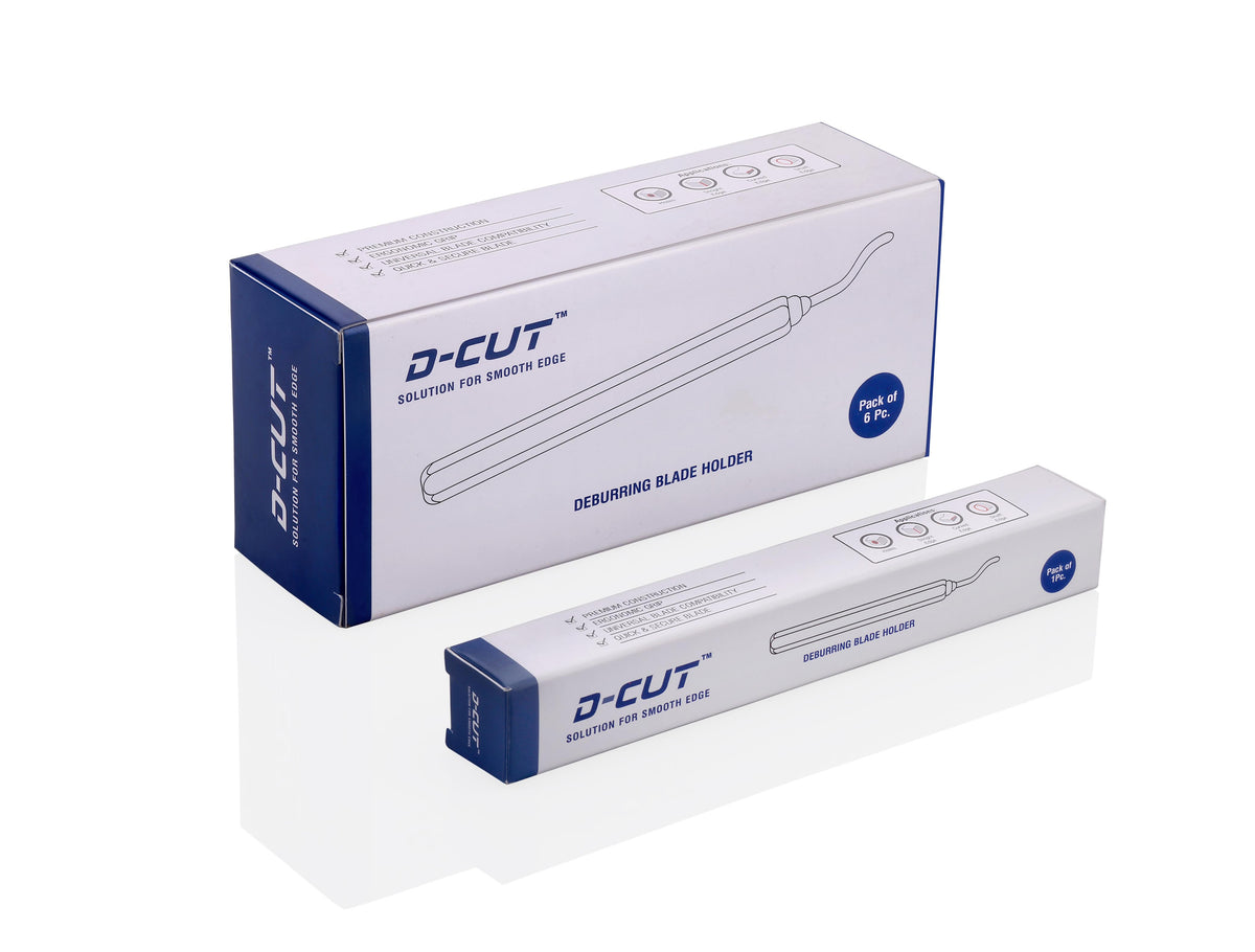D-CUT deburring blade holder