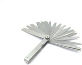 Metal feeler gauge measurement tool