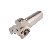 Indexable carbide insert face milling cutter