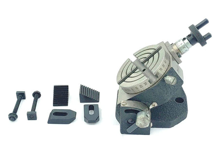 Tilted rotary table clamping kit
