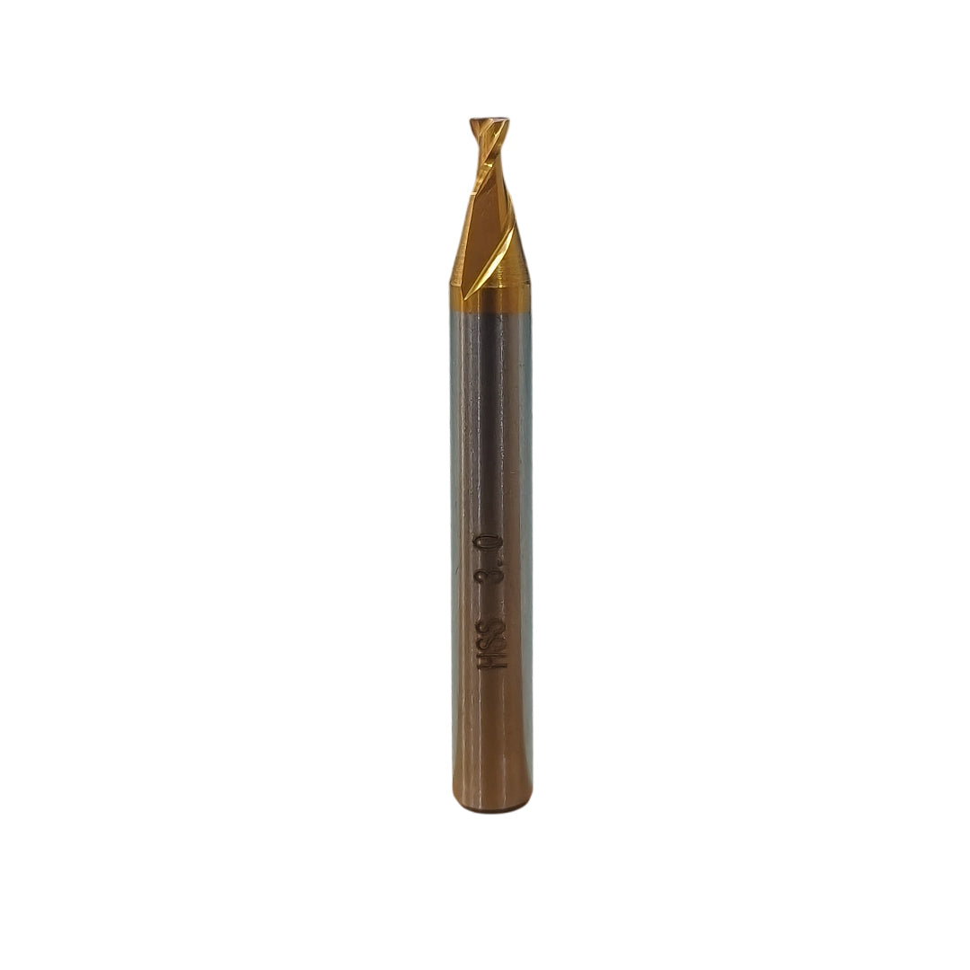 3mm HSS 2-Flute End Mill Cutter