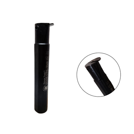 Precision internal grooving tool holder