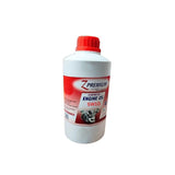 Z Premium synthetic engine oil bottle with red cap 