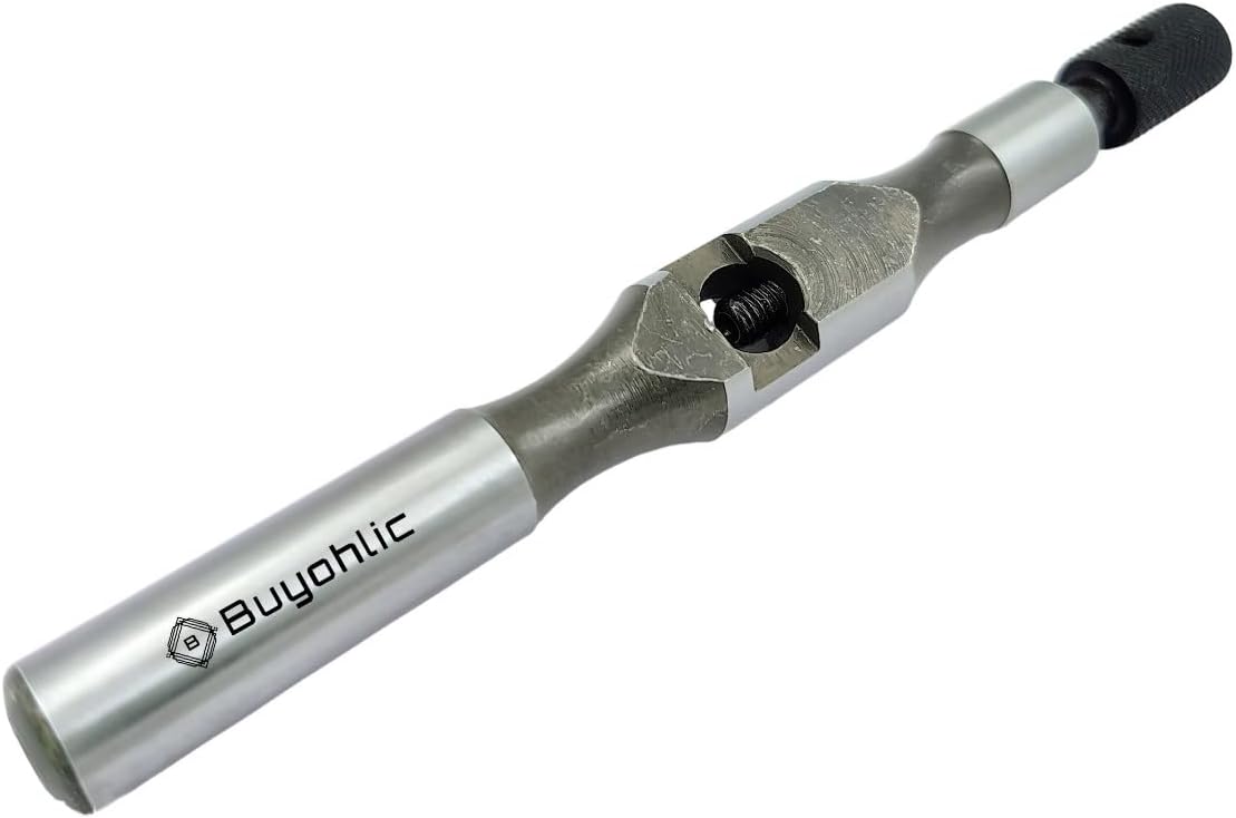 Straight tap wrench handle tool with Buyoholic branding