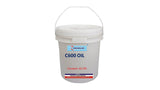 White oil bucket labeled 'C6000 Oil' 