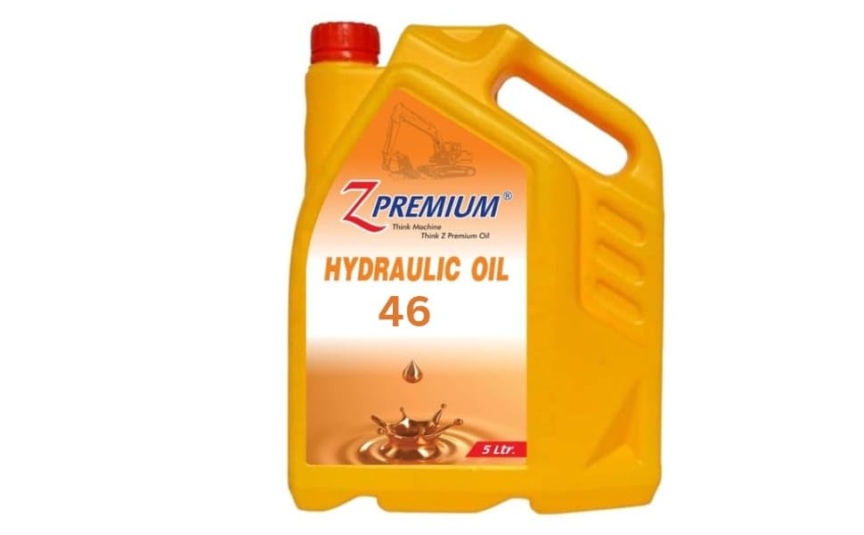 Yellow container of Z Premium Hydraulic Oil 46