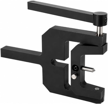 Metal knurling and punching tool