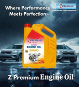 Z Premium Engine Oil container