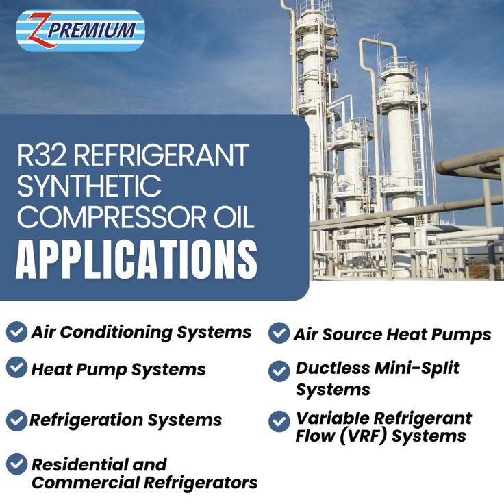Z PREMIUM Refrigeration Compressor Oil Grade 68 and Grade 22