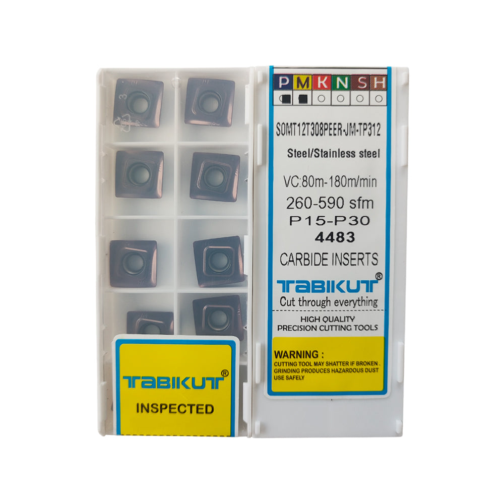 SOMT12T308PEER-JM-TP312 Carbide Insert Tabikut Pack of 10