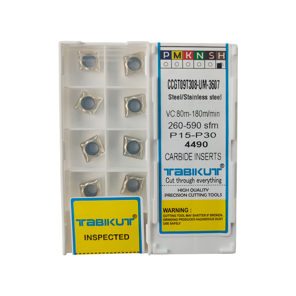 CCGT09T308-UM-3607 Tabikut Carbide Insert pack of 10