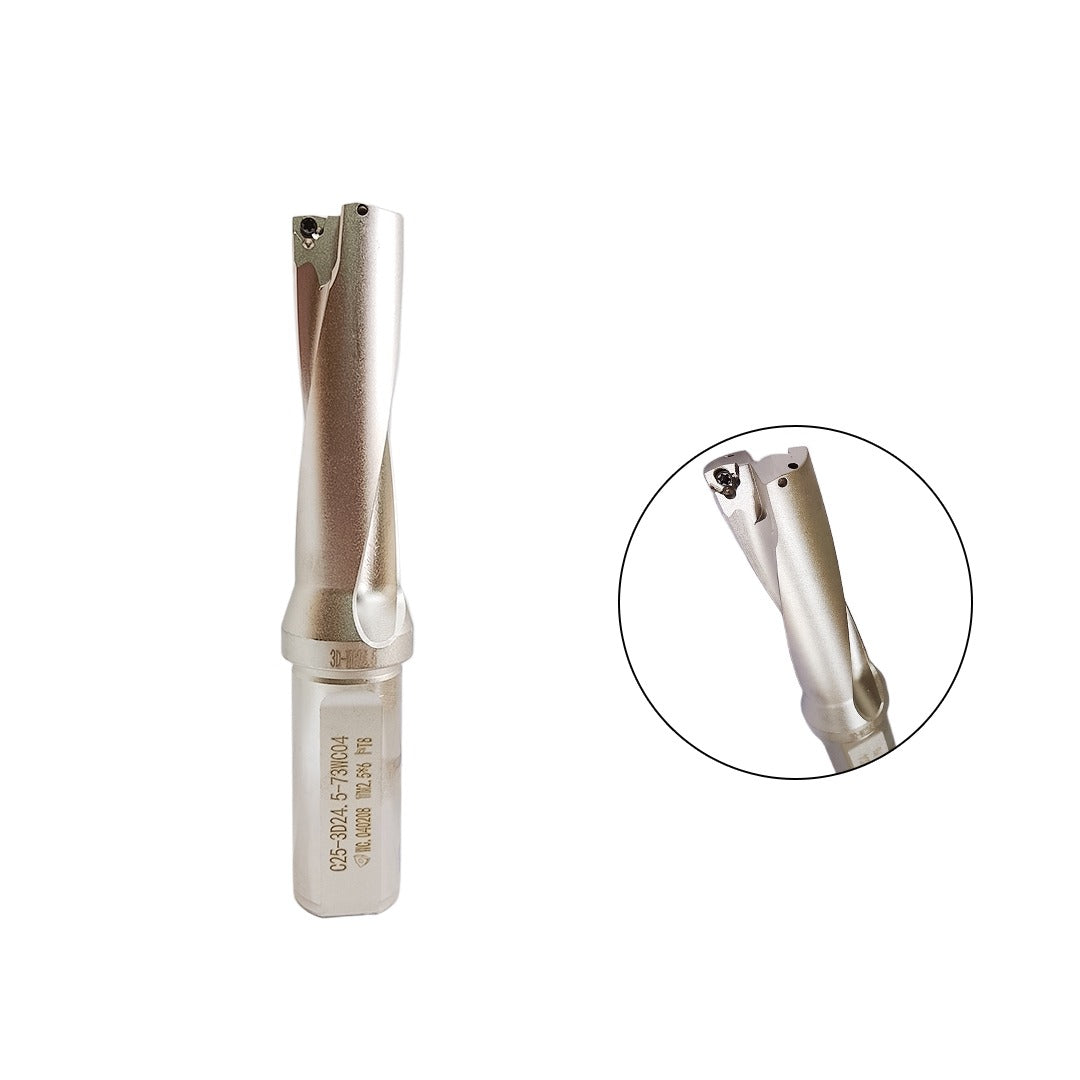 Indexable metal drilling tool bit
