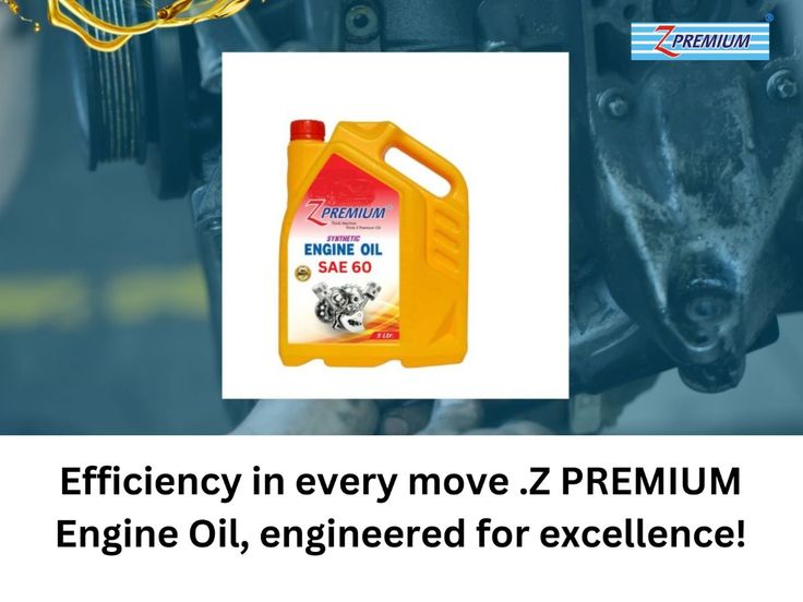 Z Premium engine oil container