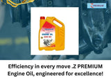 Z Premium engine oil container