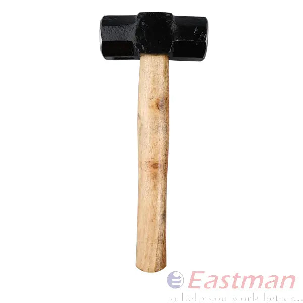 Black hammer, wood handle