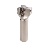 Indexable carbide insert face milling cutter