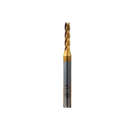 Coated solid carbide end mill