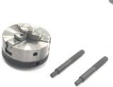 Small Chucks for 3" I 80 mm & 4" Inch I 100 mm Rotary tables and Mini Lathes
