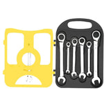 Six Piece Ratcheting Wrench Set in Carrying Case