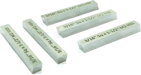 Four HSS tool bits