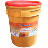 Yellow bucket of Z Premium hydraulic oil