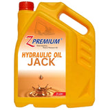 Yellow container of Z Premium hydraulic oil with red cap