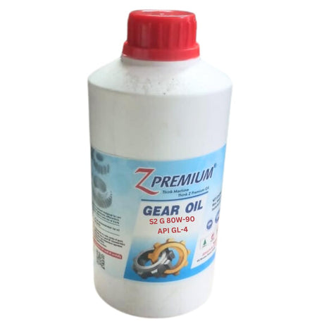 Bottle of Z Premium gear oil 