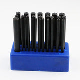 Buyohlic 28 Piece Transfer Punch Set, 3/32" - 1/2", Heat Treated Alloy Steel Forging
