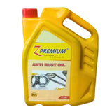 Yellow oil container with 'Z Premium' 