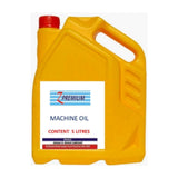 Yellow oil container with a red cap 