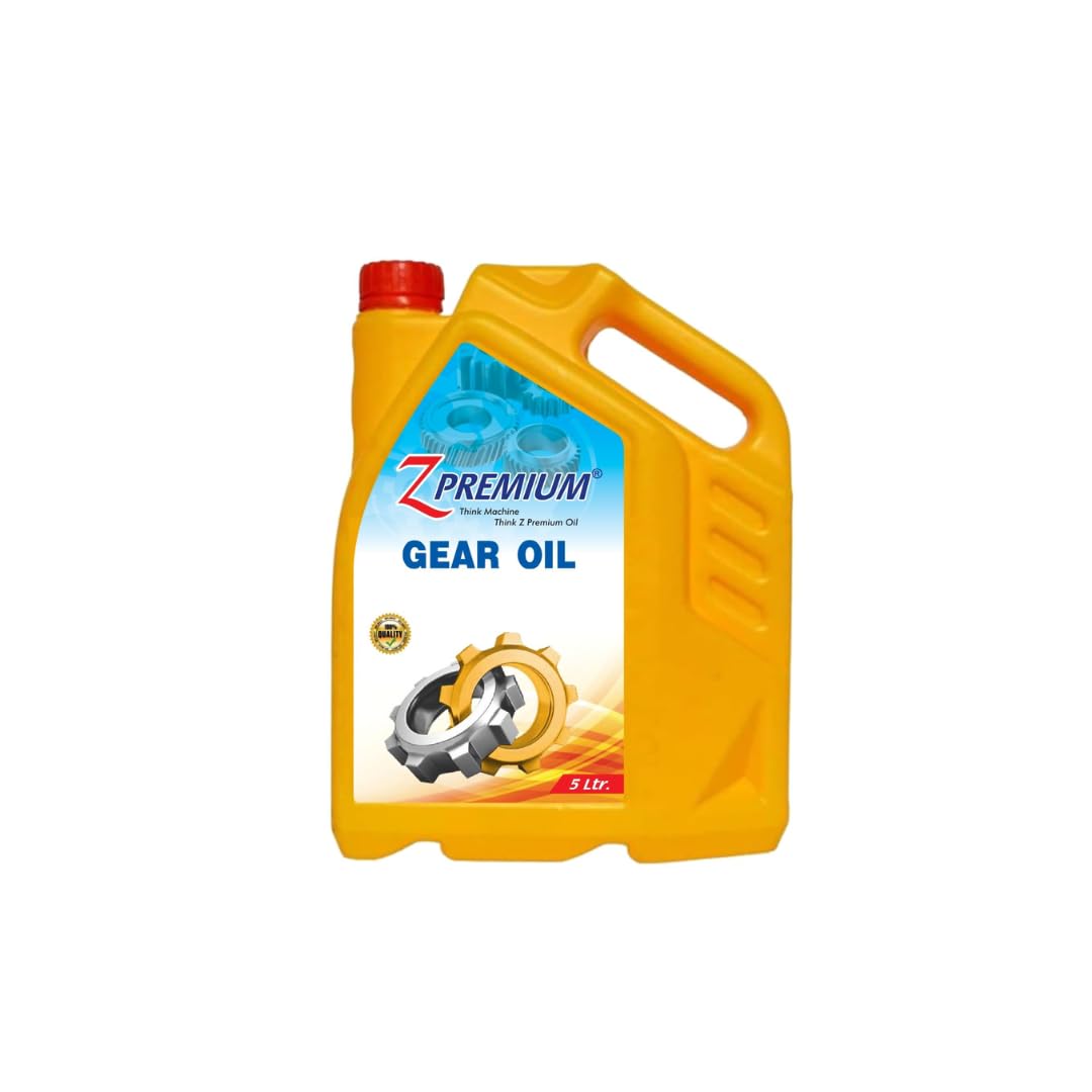 Yellow gear oil container 