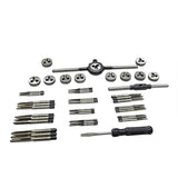 British Association Tap and Dies Set 0 to 10 BA II Supplied in Wooden Box