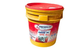 Yellow bucket of Z Premium synthetic engine oil