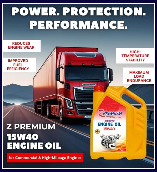 Synthetic Engine Oil 15W40 CL4, 1L