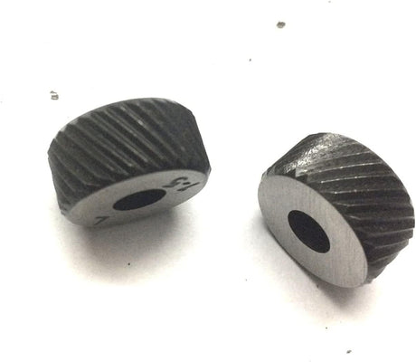 Set of 2 Pcs (1 Pairs) Straight Line Pattern knurls Hardened Knurls