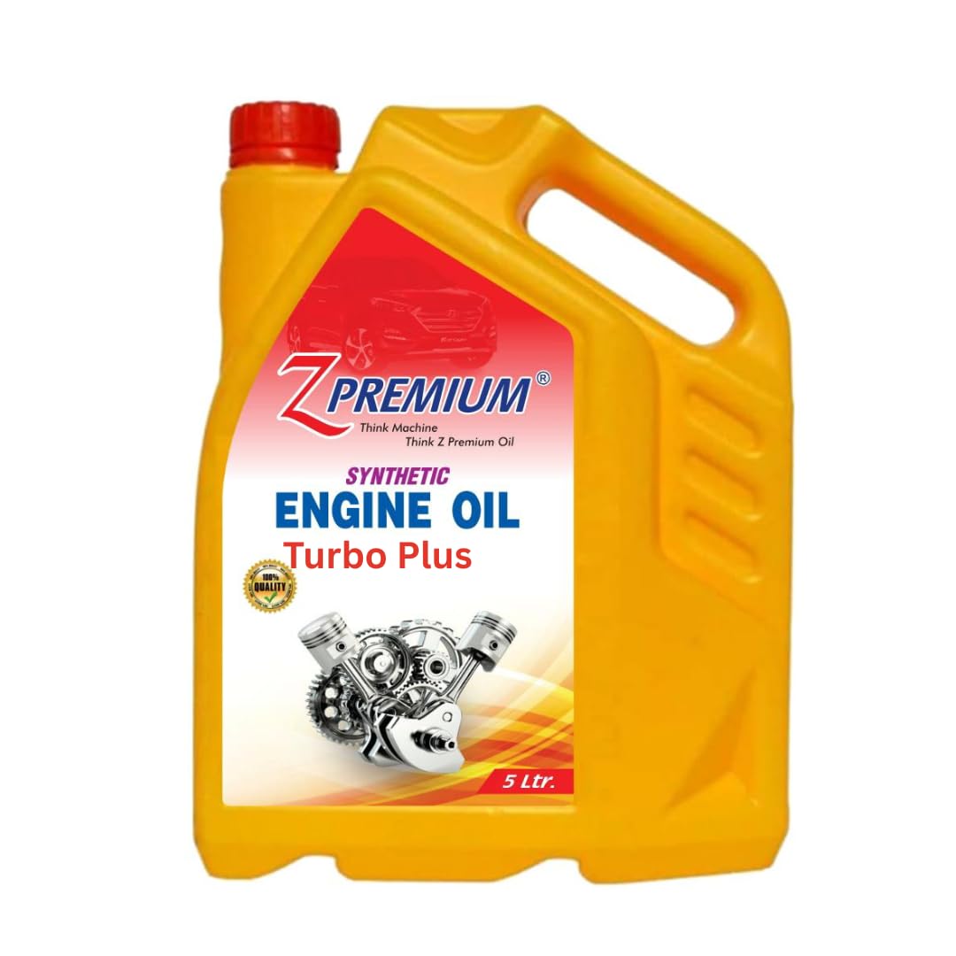 Yellow Z Premium synthetic engine oil bottle 