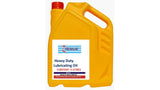 Yellow container of heavy-duty lubricating oil