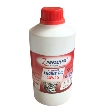 Bottle of Z Premium synthetic engine oil