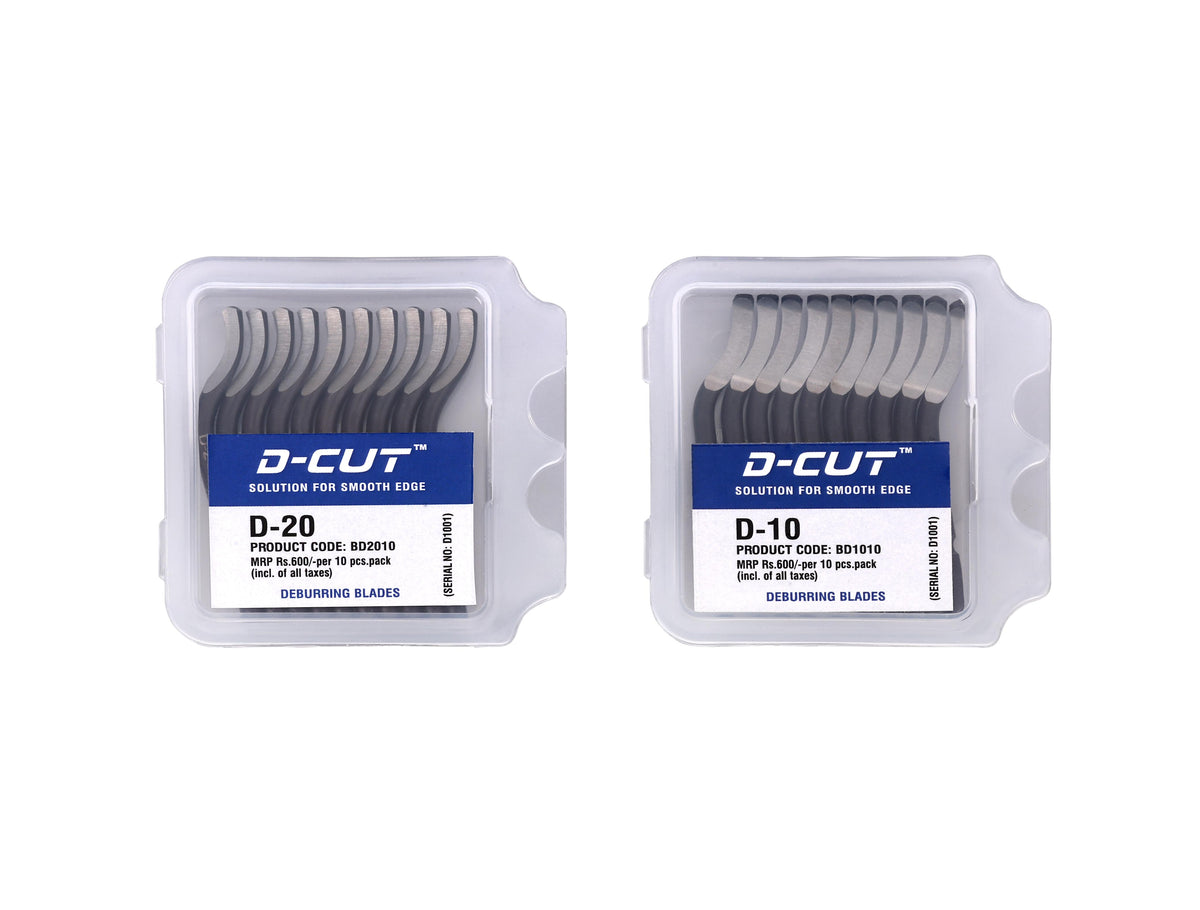 D-CUT D-20 and D-10 deburring blades