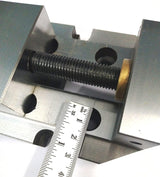 Heavy duty milling achieved via vertical milling slide for mini lathe